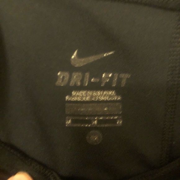 Nike dri fit athletic cropped draw string pants gym running sporty athleisure - Picture 4 of 9